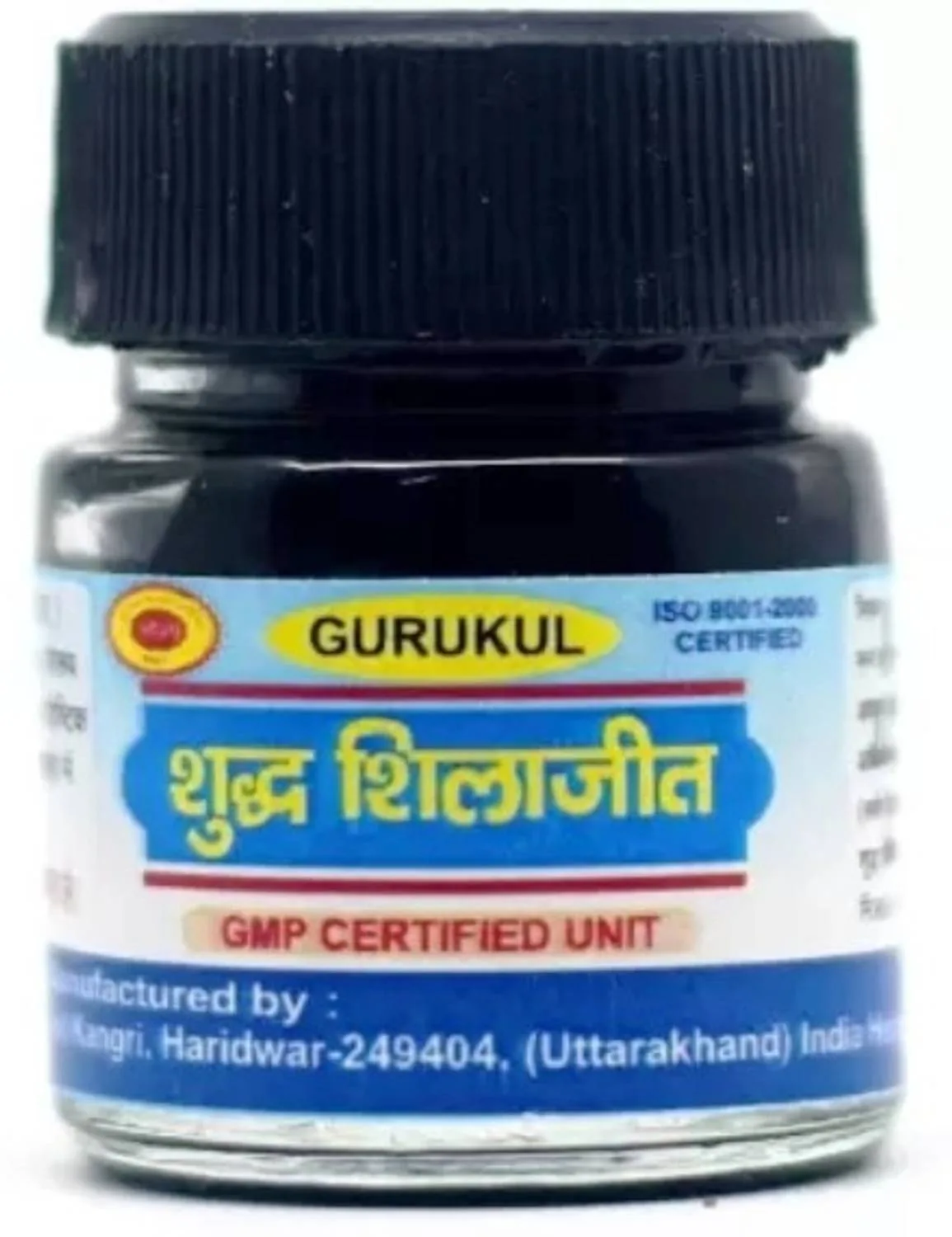 Gurukul Shudh SJ Paste | Pure Himalayan Shilajit Resin | Natural Vigor and Vitality Support