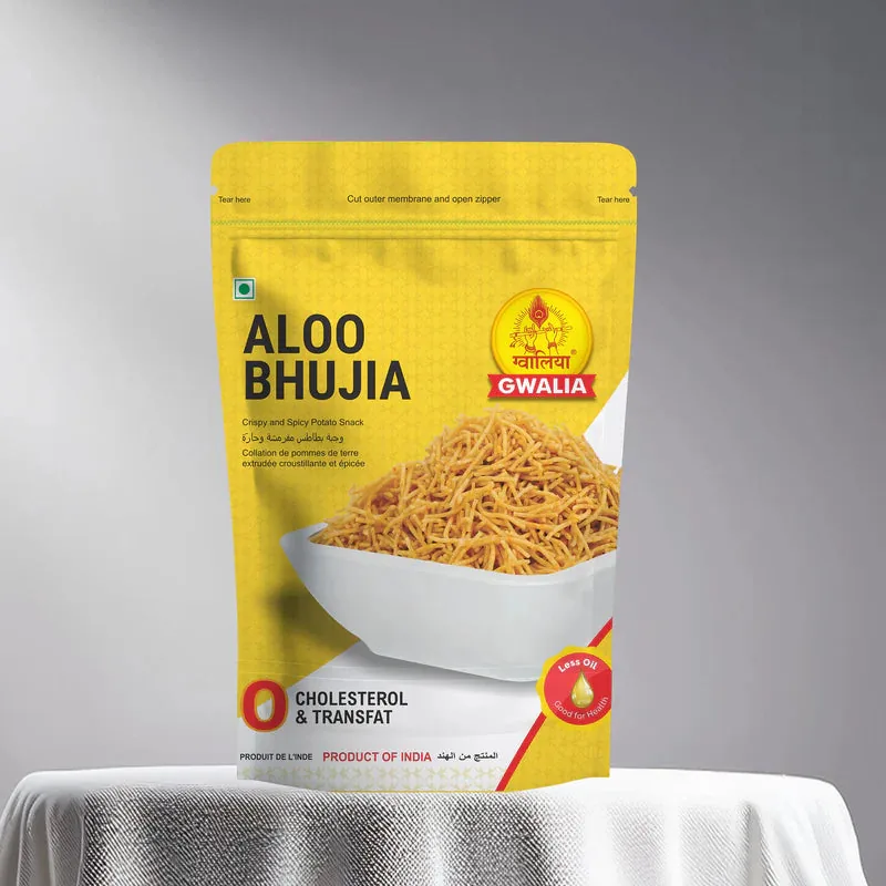 Gwalia Sweets Aloo Bhujia | Crispy Potato Sev Namkeen | Authentic Spicy Indian Snack