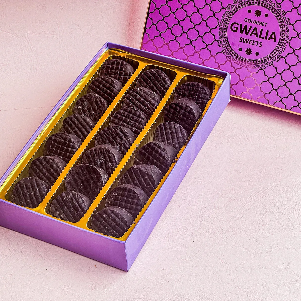 Gwalia Sweets Bounty Peda | Chocolate Coconut Fusion Mithai | Authentic Gujarati Sweet