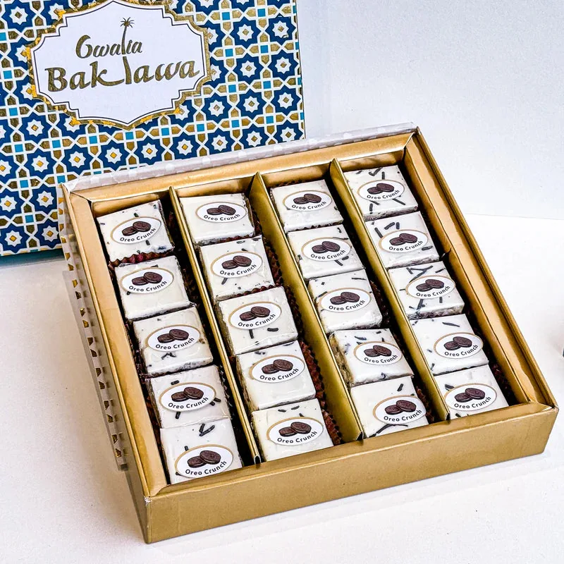 Gwalia Sweets Oreo Crunch | Fusion Mithai Confection | Crunchy Chocolate & Ghee Delight