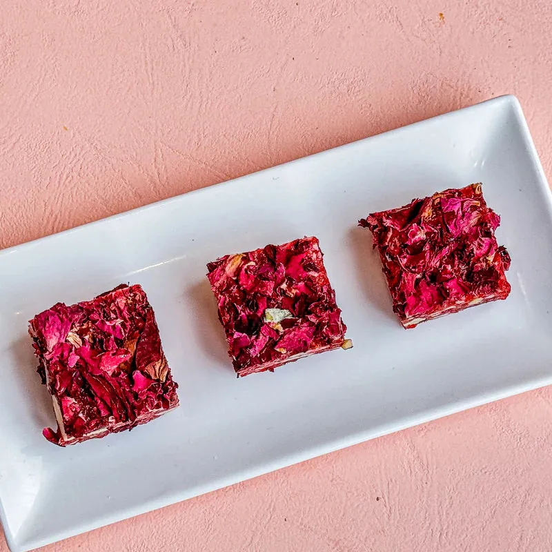 Gwalia Sweets Rose Bahar | Cashew Rose Mithai | Authentic Indian Sweet-2