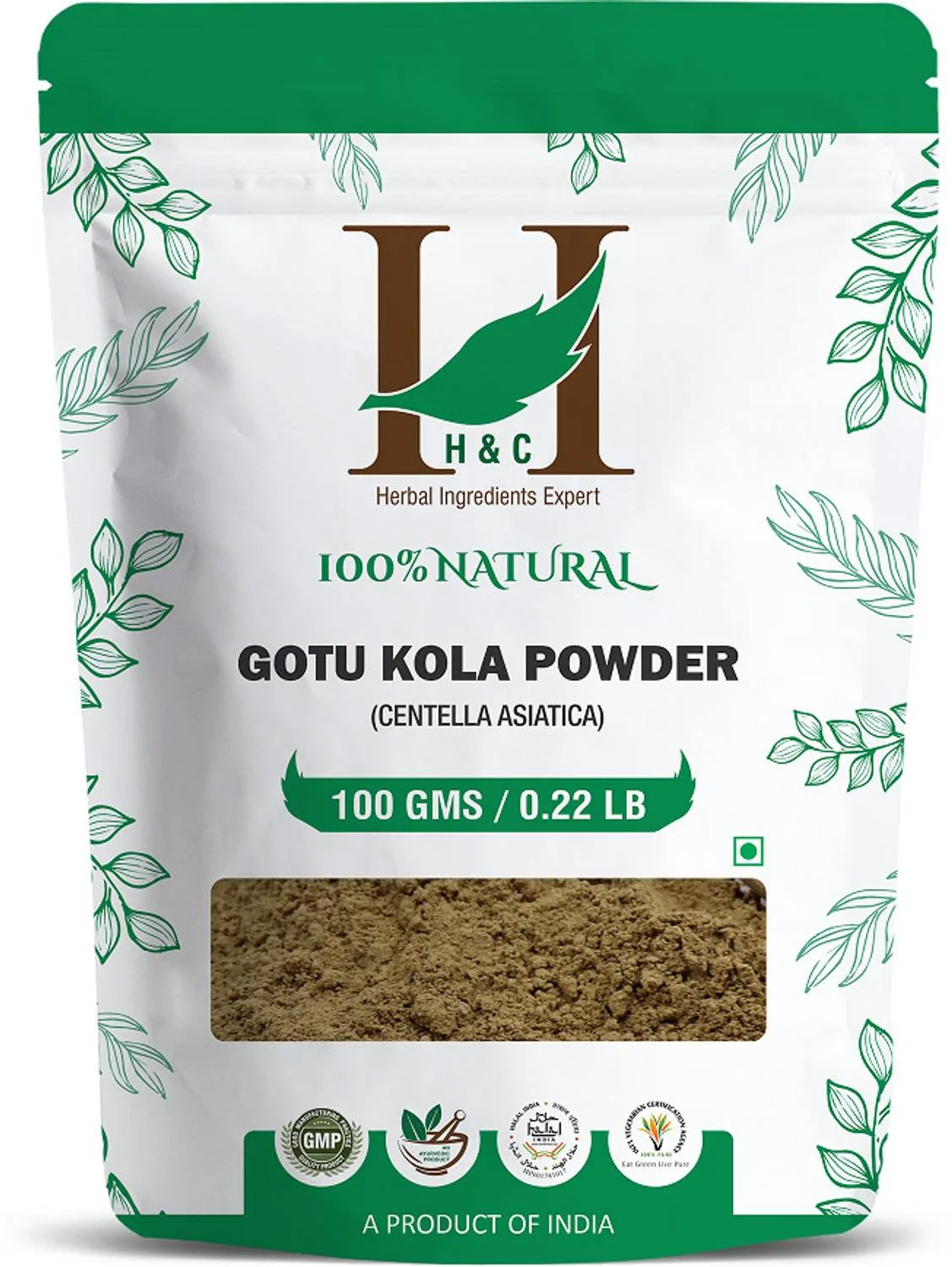H And C Herbal Gotu Kola Powder
