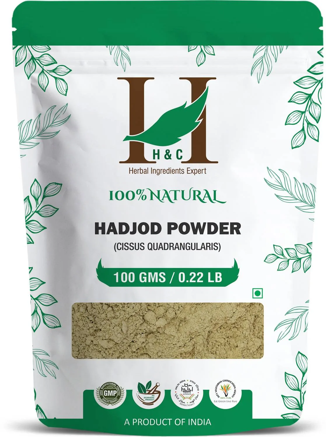 H And C Herbal Hadjod Powder