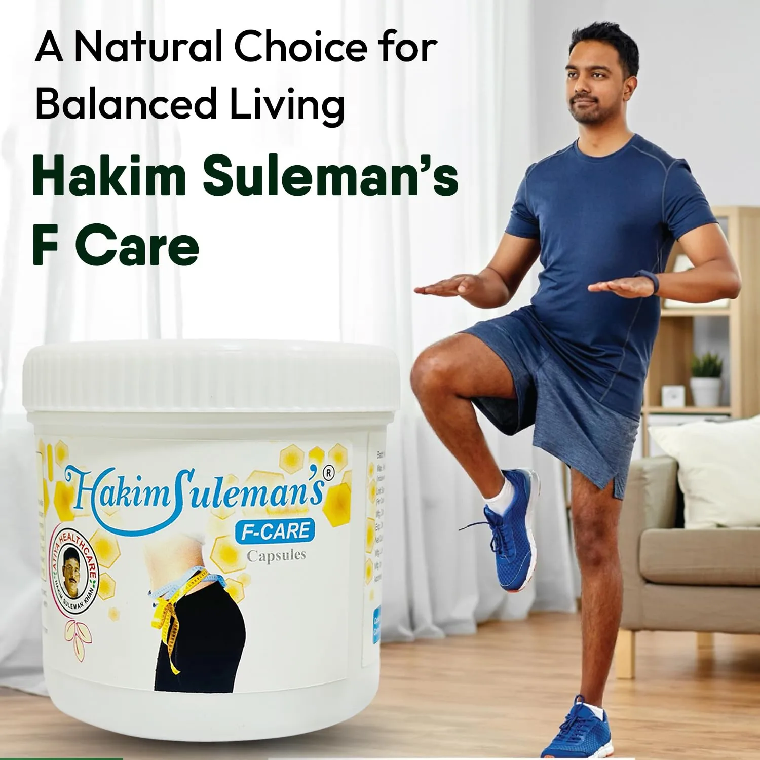 Hakim Suleman's F. Care Capsules | Natural Weight Management | Unani Metabolic Support-2