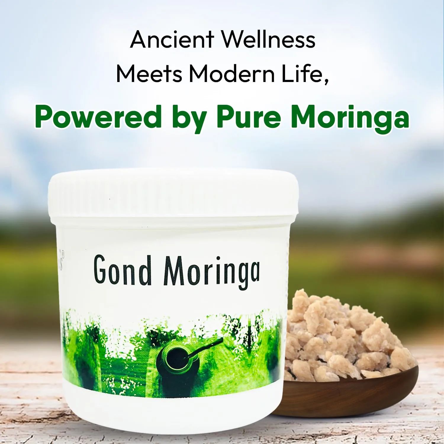 Hakim Suleman's Gond Moringa | Pure White Moringa Gum | Joint & Digestive Wellness Supplement-6