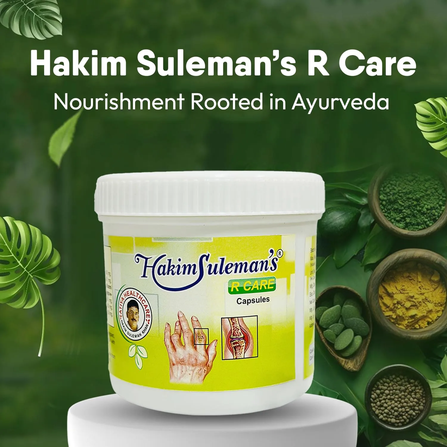 Hakim Suleman's R. Care Capsules | Herbal Joint Support & Mobility Supplement-2