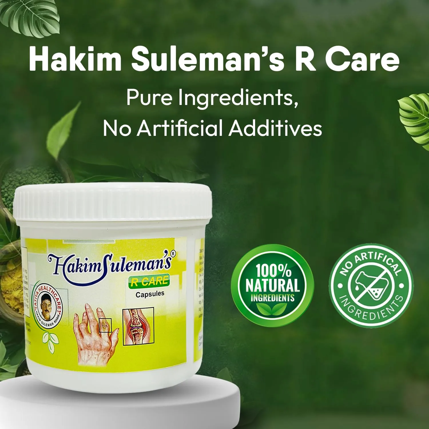 Hakim Suleman's R. Care Capsules | Herbal Joint Support & Mobility Supplement-5