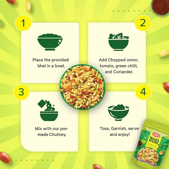 Haldiram's Namkeen Bhel Puri - 4