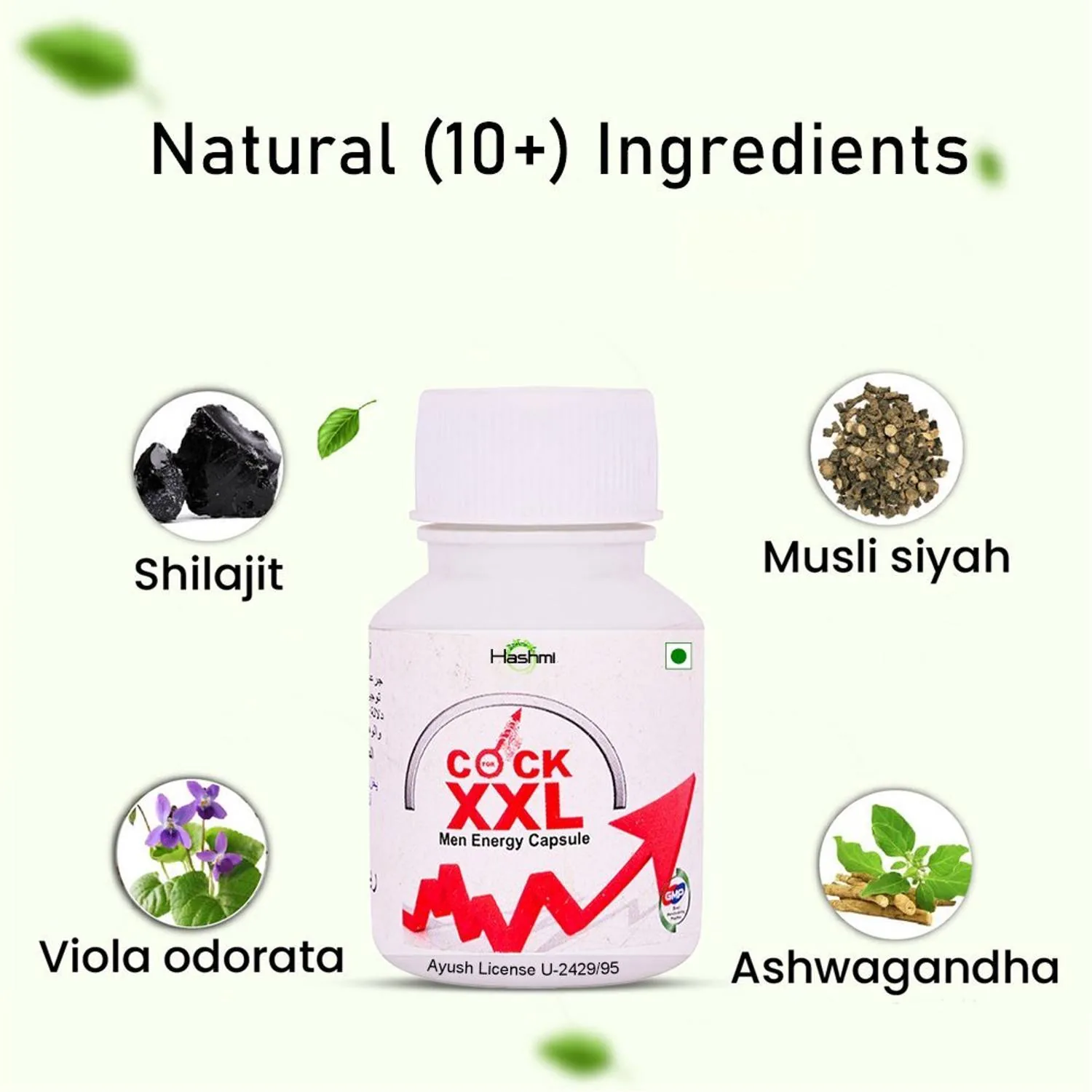 Hashmi Pharmacy XXL Men Energy Capsules | Herbal Vitality Supplement for Men | Natural Stamina & Strength Support-3