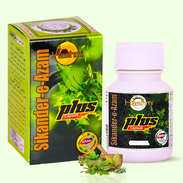 Hashmi Sikander E Azam Plus Capsule May Support Mens Wellness Vitality