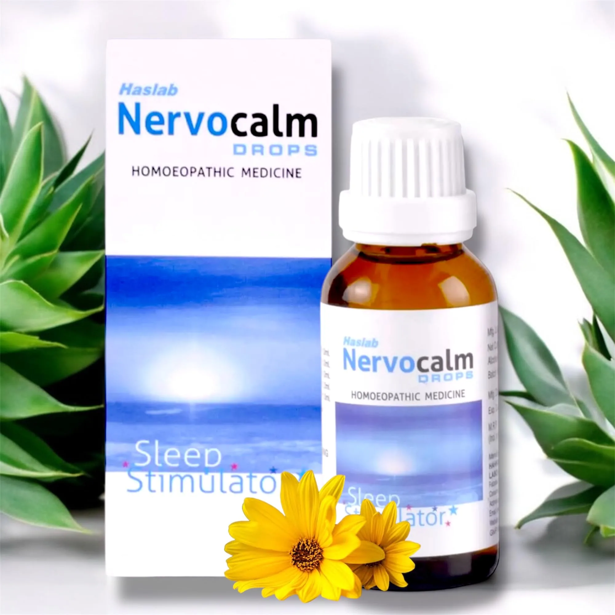 Haslab Homeopathy Nervocalm Sleep Stimulator Drops | Natural Sleep Aid | Calming Nervous System Support-2