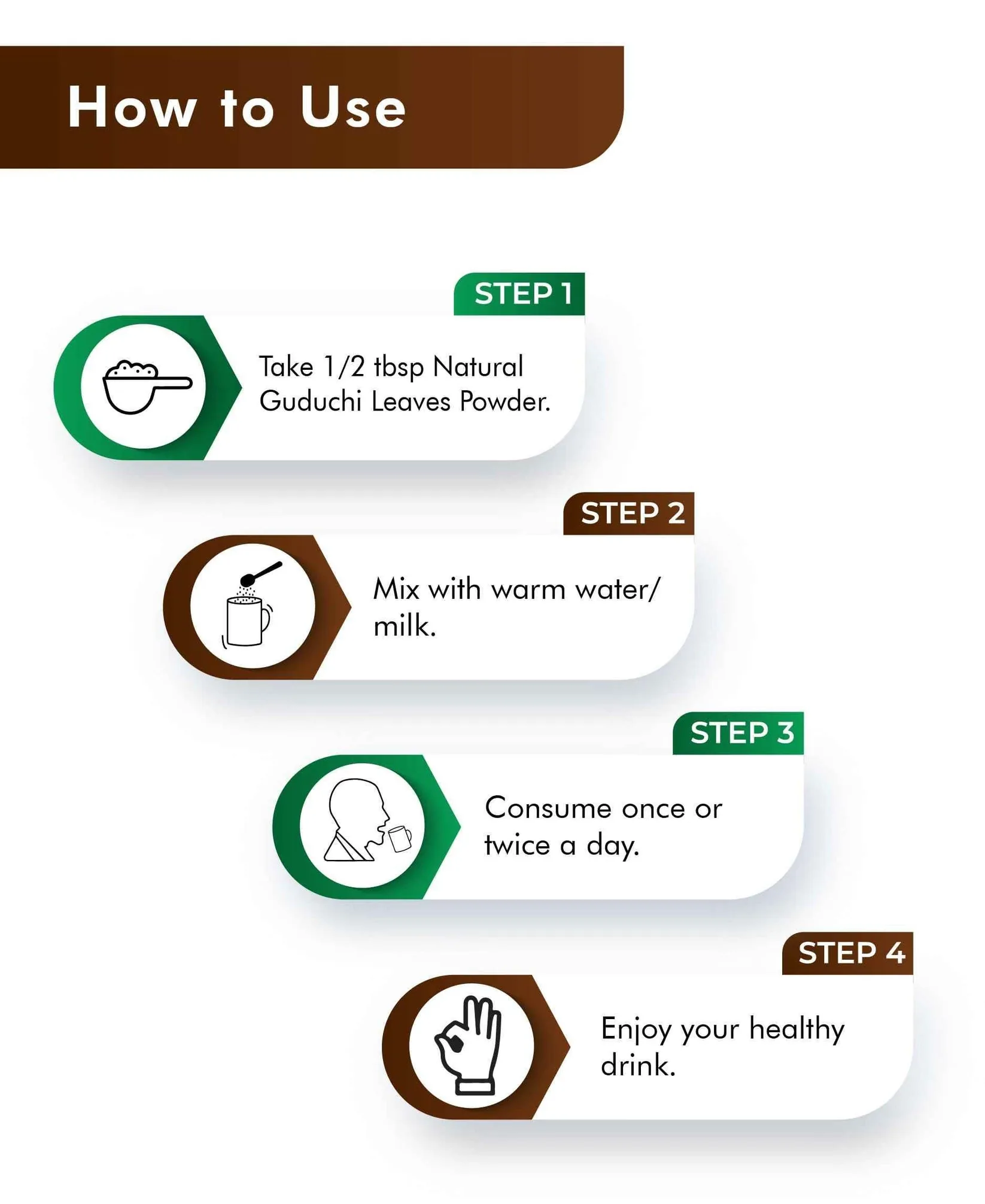 H&C Herbal Guduchi Powder | Pure Giloy Stem Powder | Natural Ayurvedic Adaptogen-5