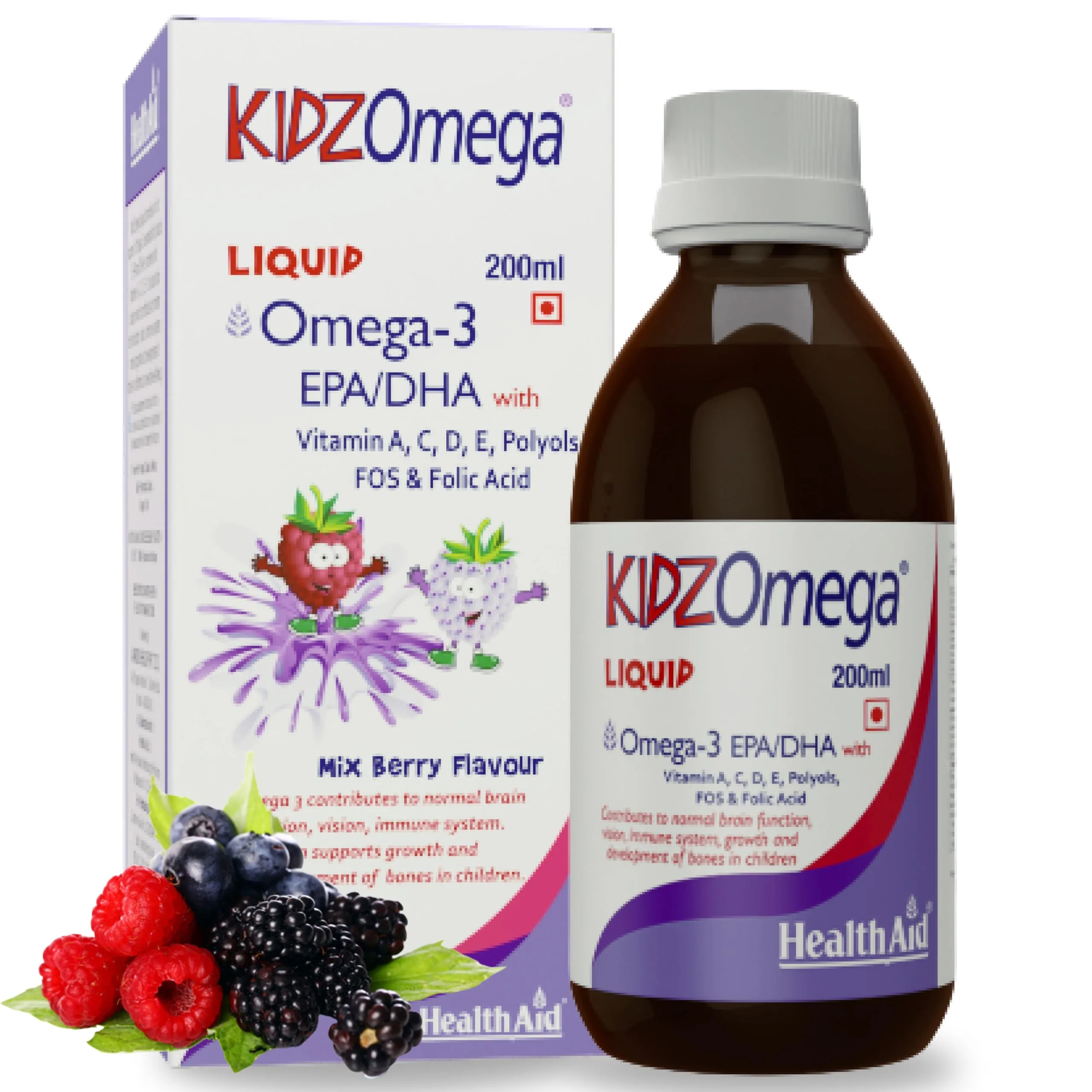 HealthAid Kidzomega Omega 3 Syrup For Children