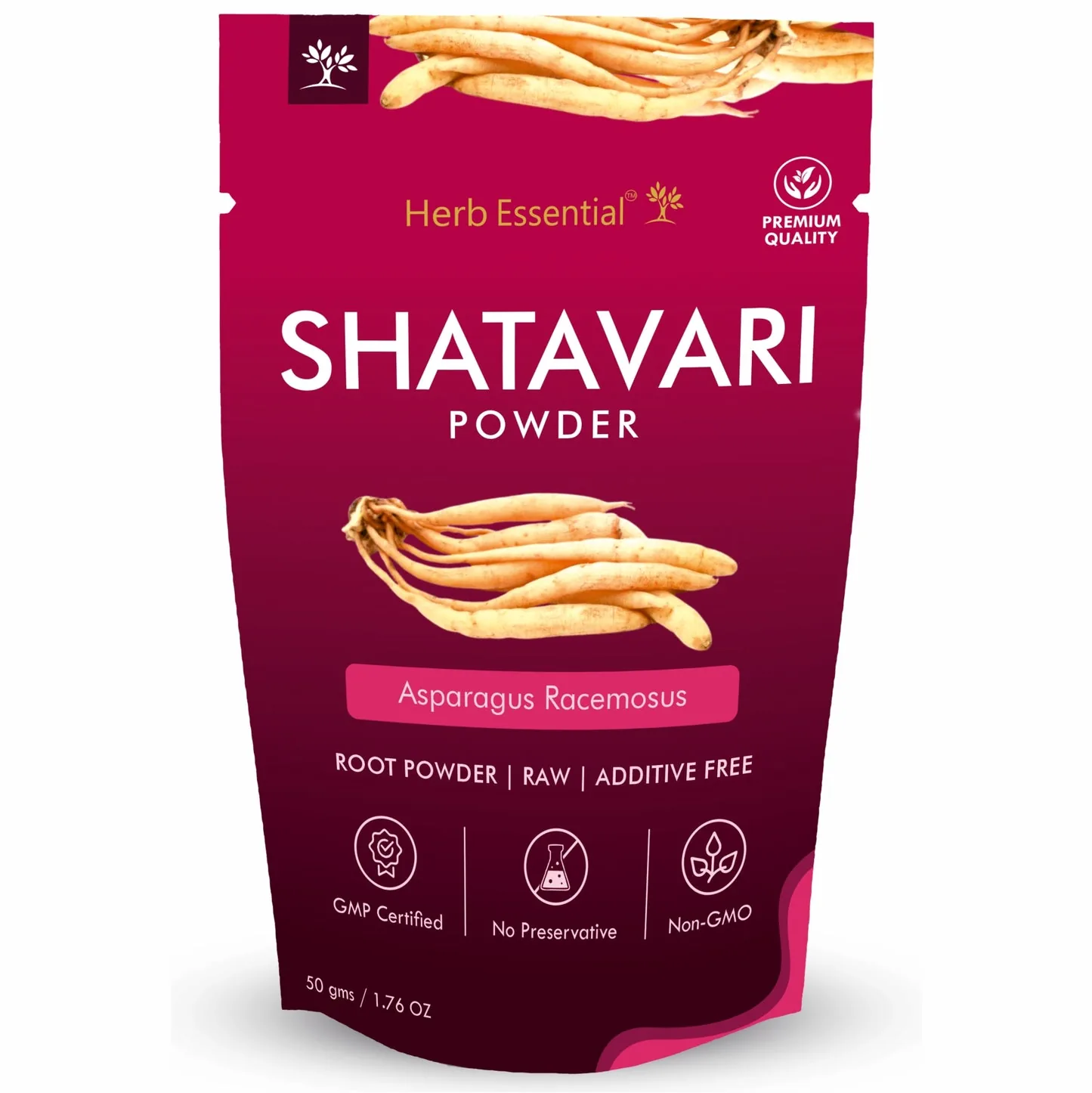 Herb Essential Shatavari Powder | Pure Asparagus Racemosus Root Extract | Ayurvedic Women's Wellness Supplement-1