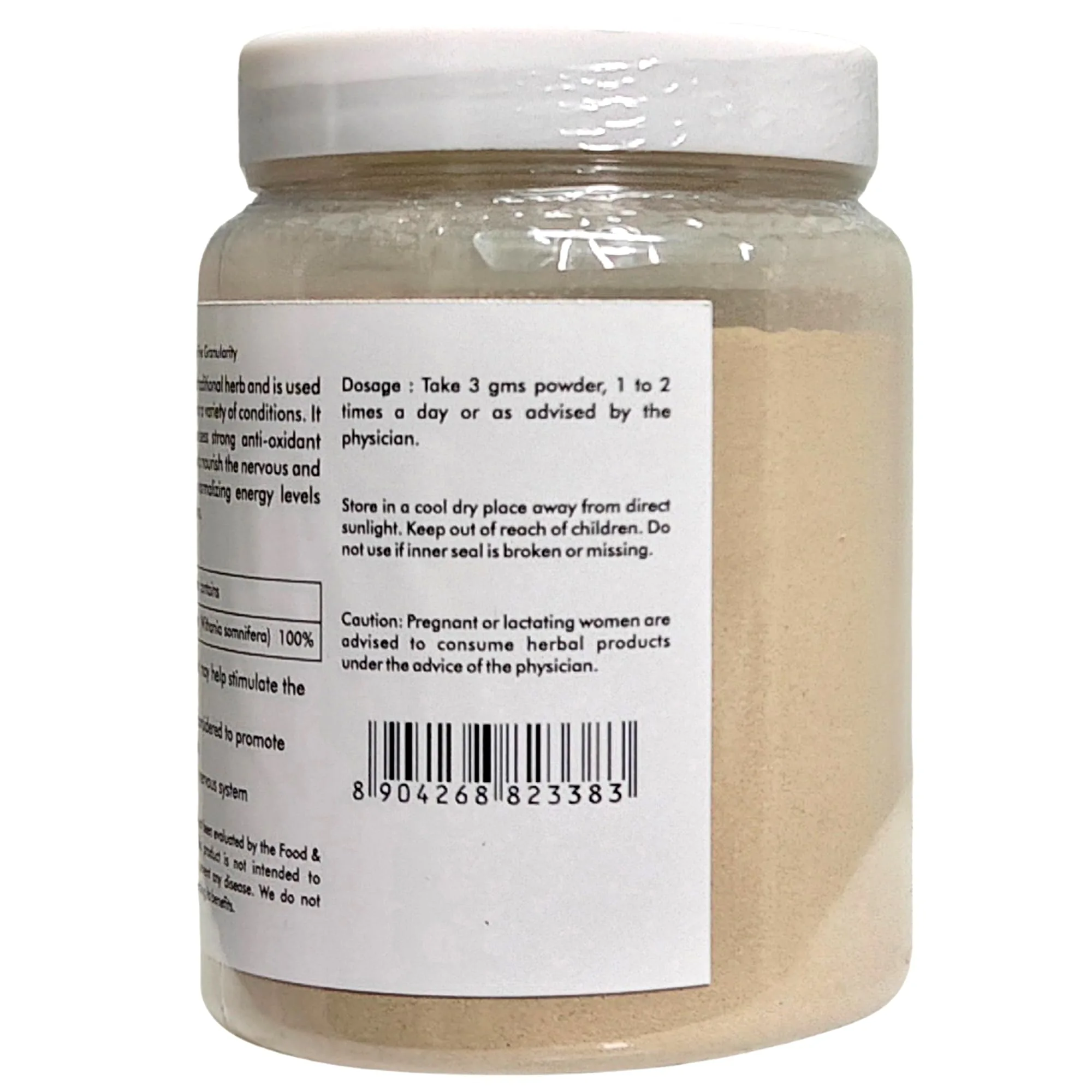 Herbal Hills Ayurveda Ashwagandha Powder | Pure Adaptogenic Root Churna | Natural Stress Relief & Vitality Support-3