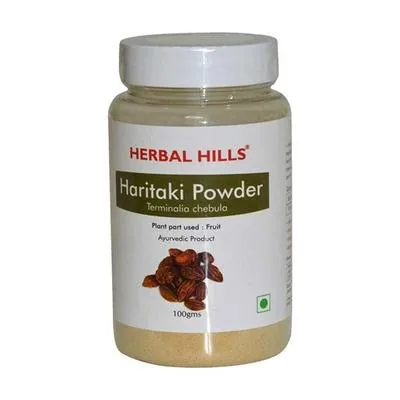 Herbal Hills Ayurveda Haritaki Powder | Pure Terminalia Chebula Churna | Natural Digestive Detox-1