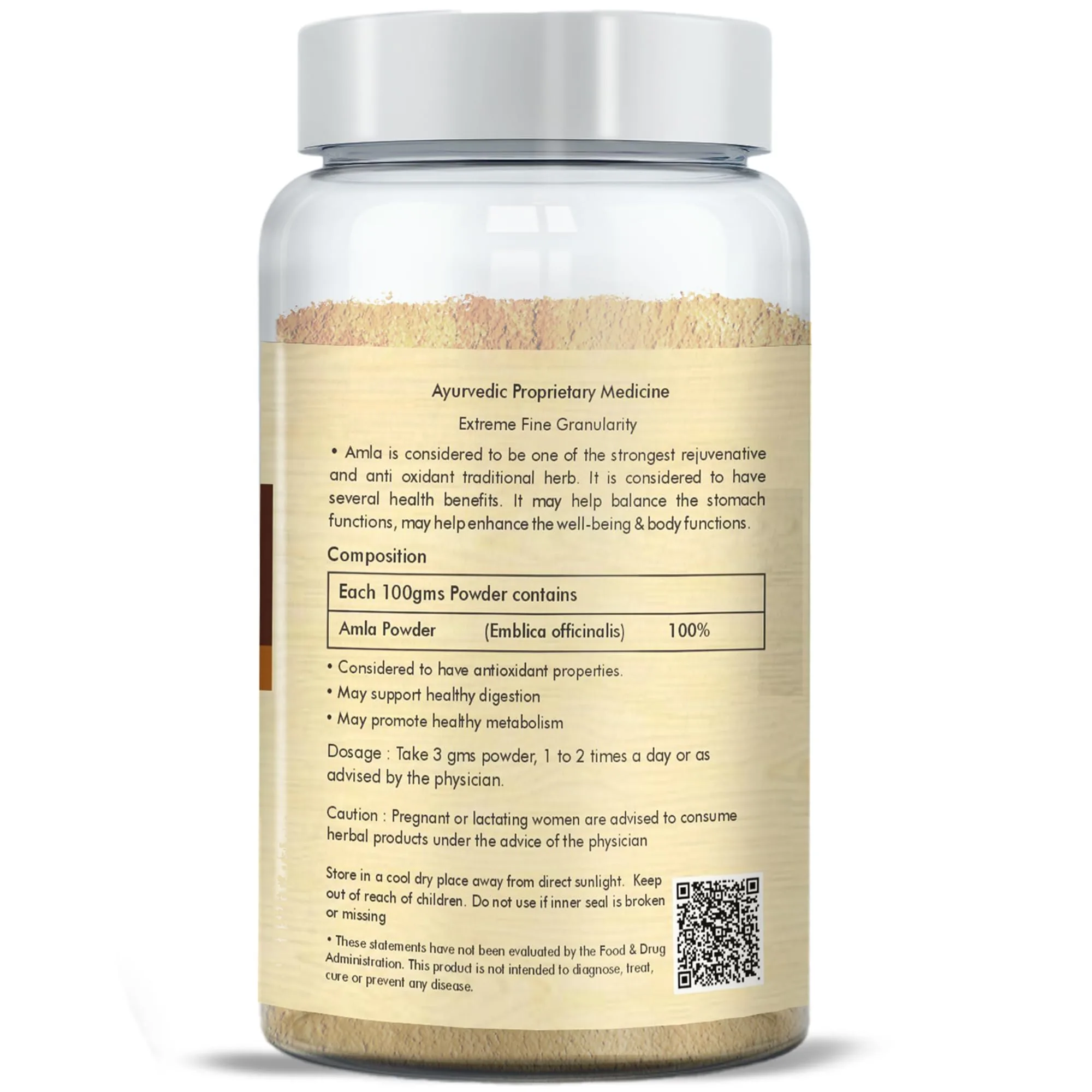 Herbal Hills Organic Amla Powder | Pure Indian Gooseberry | Natural Immunity & Hair Support-2