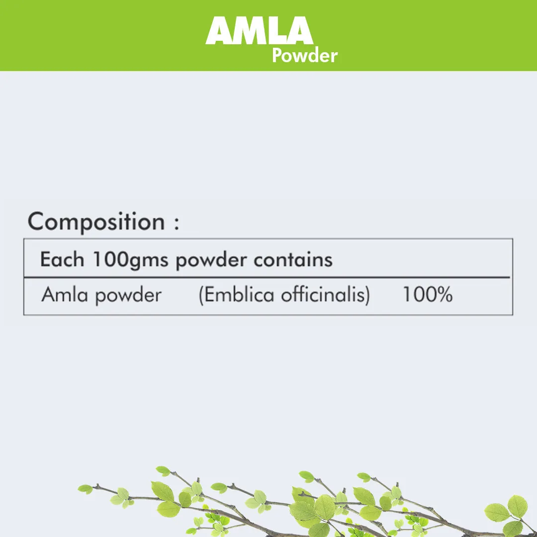 Herbal Hills Organic Amla Powder | Pure Indian Gooseberry | Natural Immunity & Hair Support-3