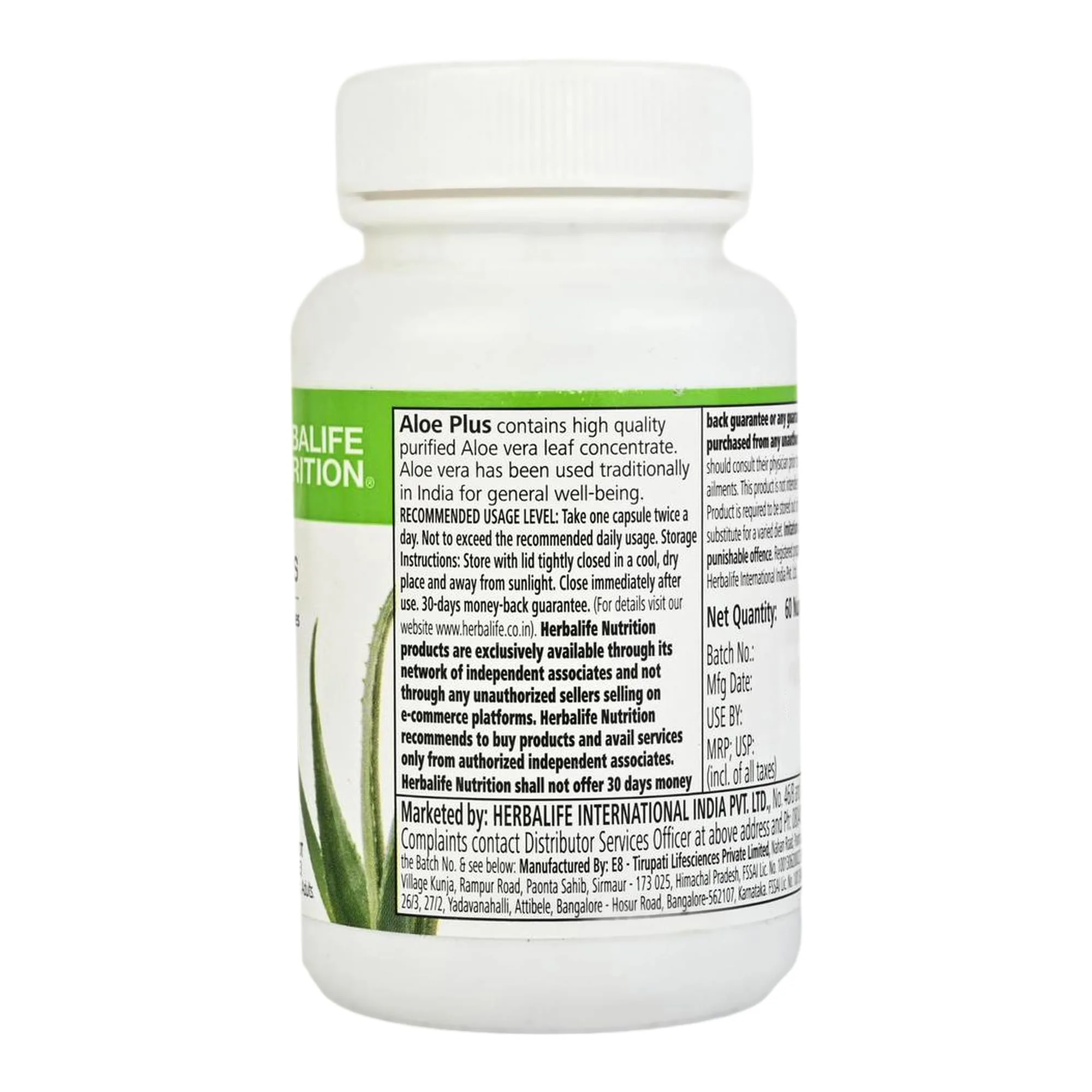 Herbalife Aloe Plus | Aloe Vera Capsules | Digestive Support & General Well-being-2