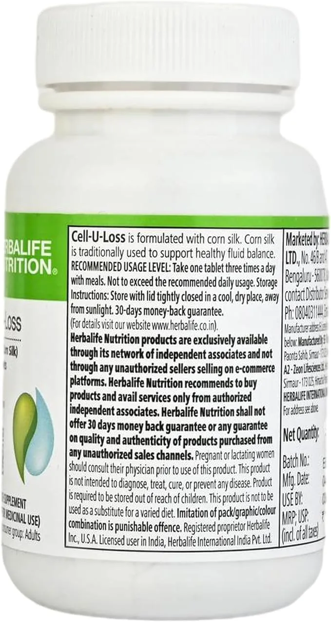 Herbalife Cell-U-Loss Advanced Tablets | Fluid Balance Supplement | Support Healthy Water Elimination-2