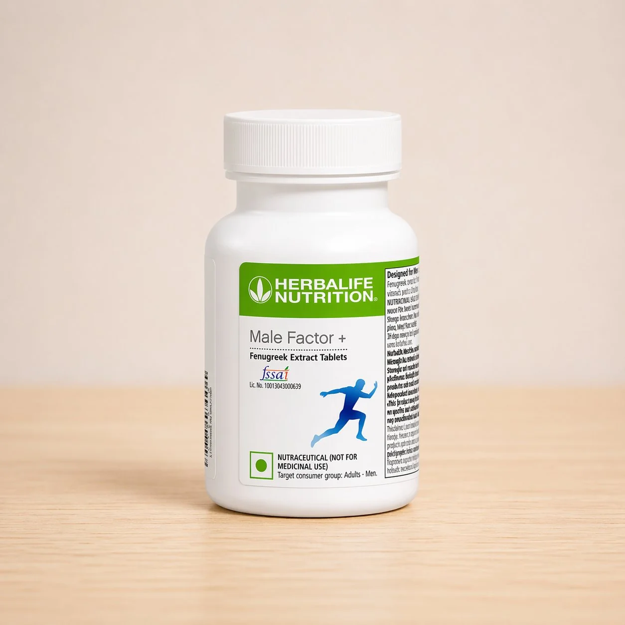 Herbalife Male Factor + Tablets | Men's Vitality Supplement | Fenugreek & Pine Bark Formula Herbalife Male Factor + Tablets | Men's Vitality Supplement | Fenugreek & Pine Bark Formula - 60 tabs