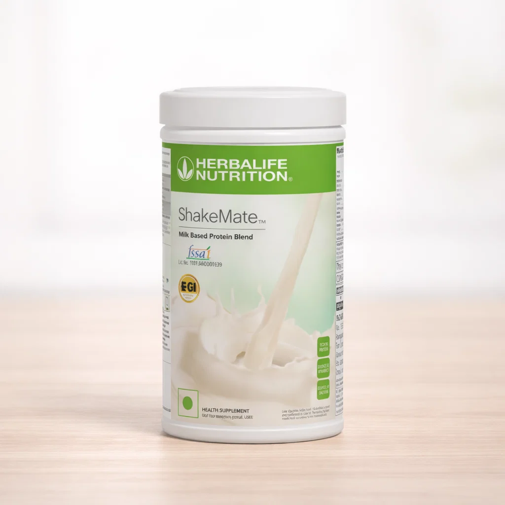 Herbalife ShakeMate | Soy and Milk Protein Drink Mix | Daily Nutrition Booster Herbalife ShakeMate | Soy and Milk Protein Drink Mix | Daily Nutrition Booster - 500 gm