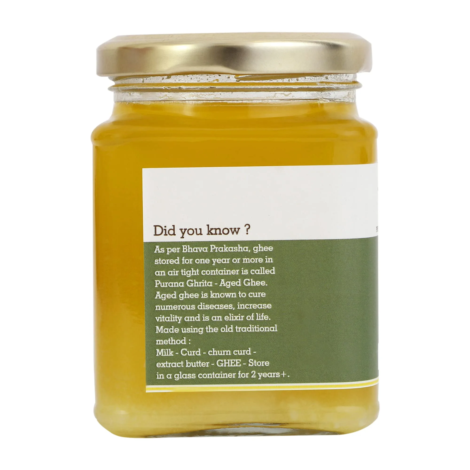Hetha Purana Ghrita Aged Ghee From Himalayan Badri Cows A2 Milk | Traditional Purana Ghee | Aged Bilona Ghee-2