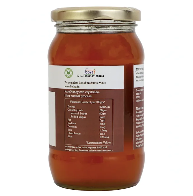 Hetha Pure Himalayan Wild Forest Raw Honey - NMR Passed | Unprocessed | Unpasteurized-2