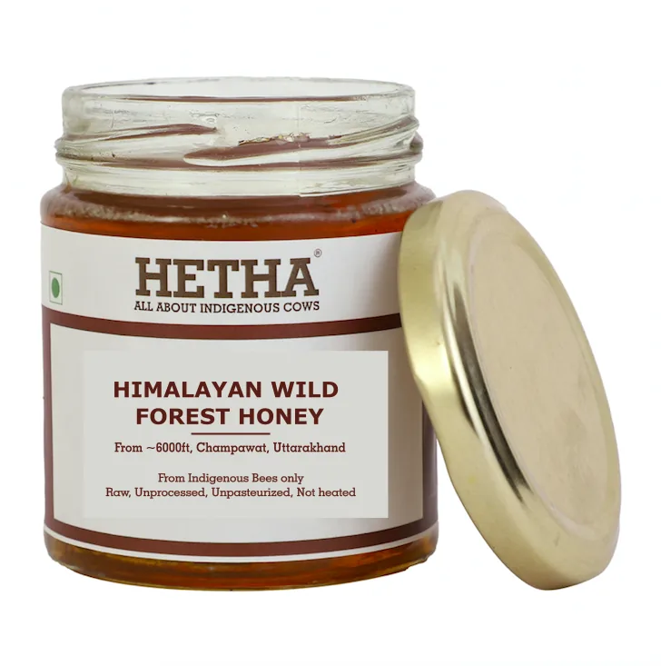 Hetha Pure Himalayan Wild Forest Raw Honey - NMR Passed | Unprocessed | Unpasteurized-3