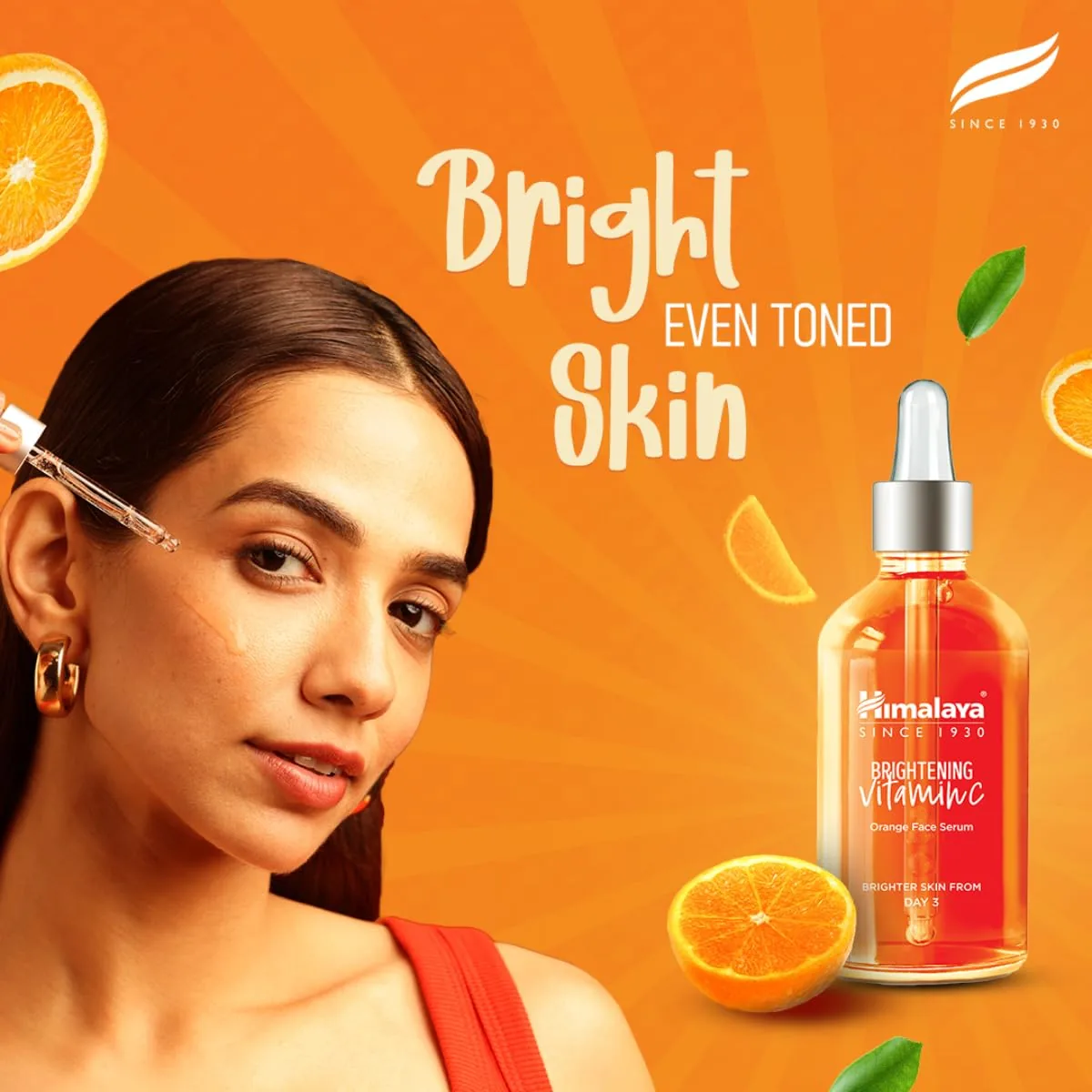Himalaya Brightening Vitamin C Serum | Orange Face Serum | Glowing and Hydrated Skin-4