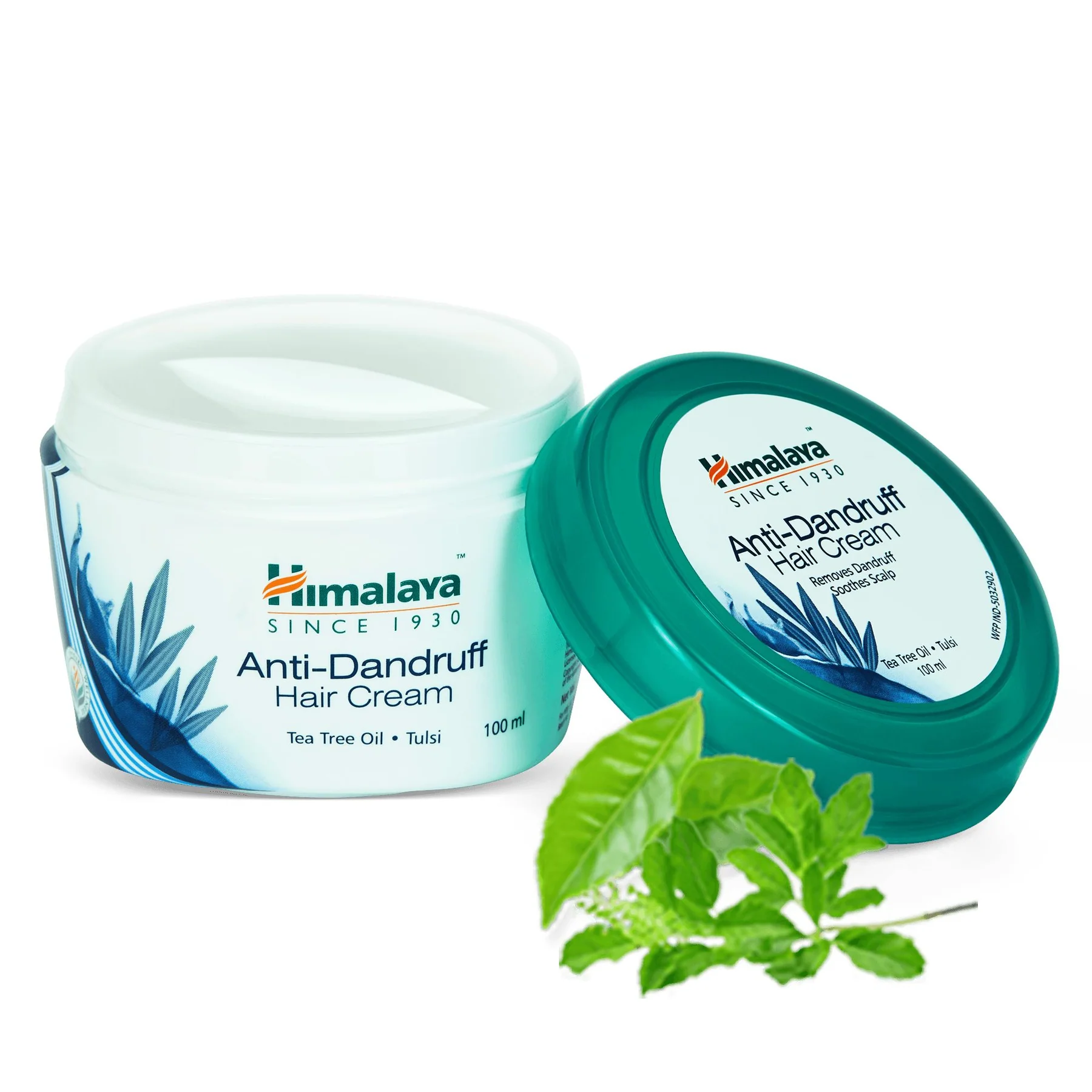 Himalaya Herbals Anti-Dandruff Hair Cream | Herbal Scalp Nourishment | Non-Sticky Tea Tree & Tulsi Formula-2