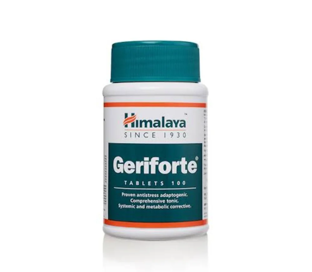 Himalaya Herbals Geriforte Tablets | Daily Health Rejuvenator & Stress Adaptogen-1