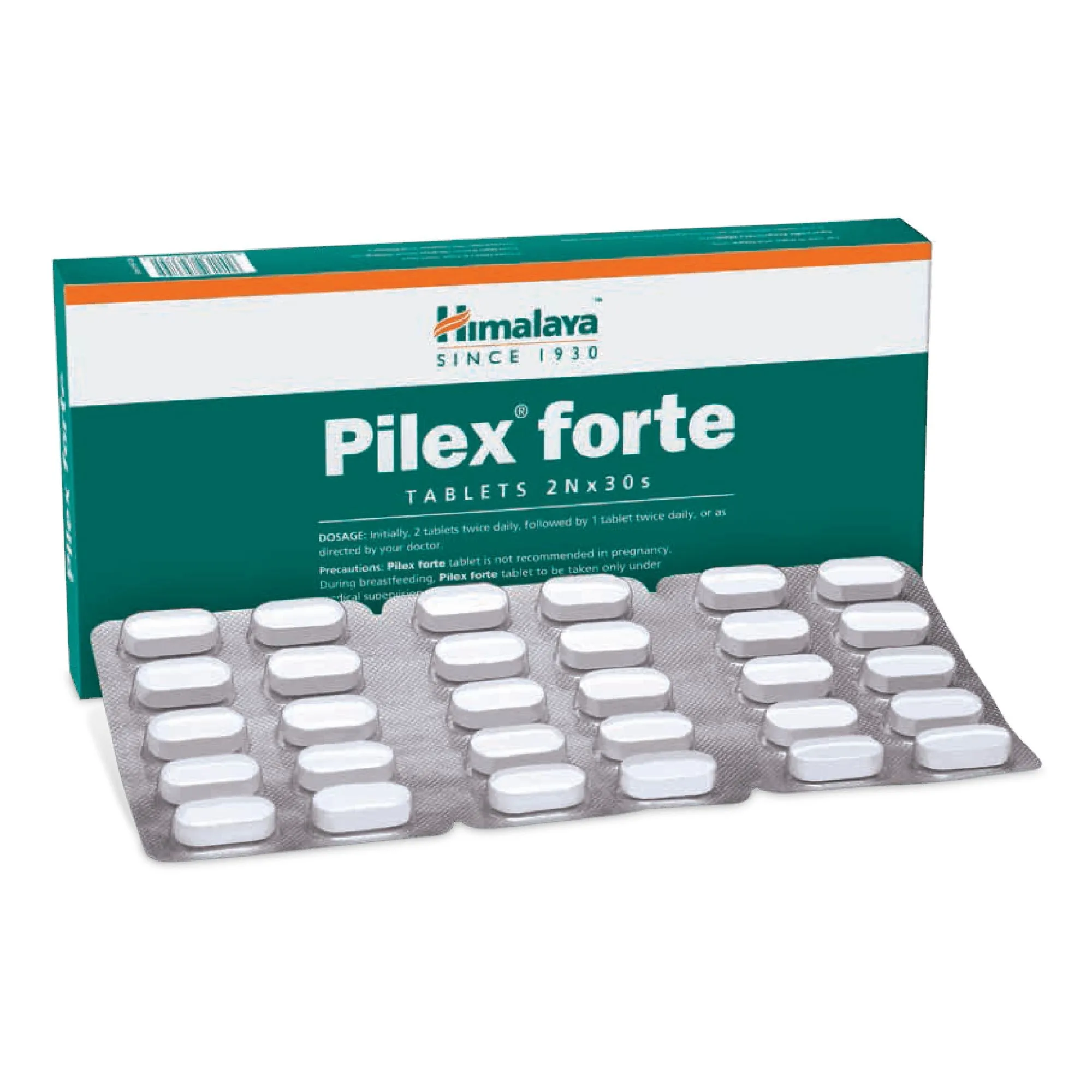 Himalaya Herbals Pilex Forte Tablets | Ayurvedic Hemorrhoid Support | Natural Analgesic & Anti-Inflammatory Formula-1