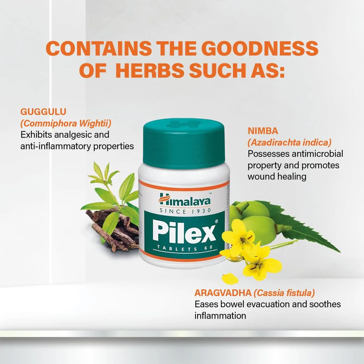 Himalaya Herbals Pilex Tablets | Ayurvedic Formulation | Support for Hemorrhoids and Anorectal Comfort-4