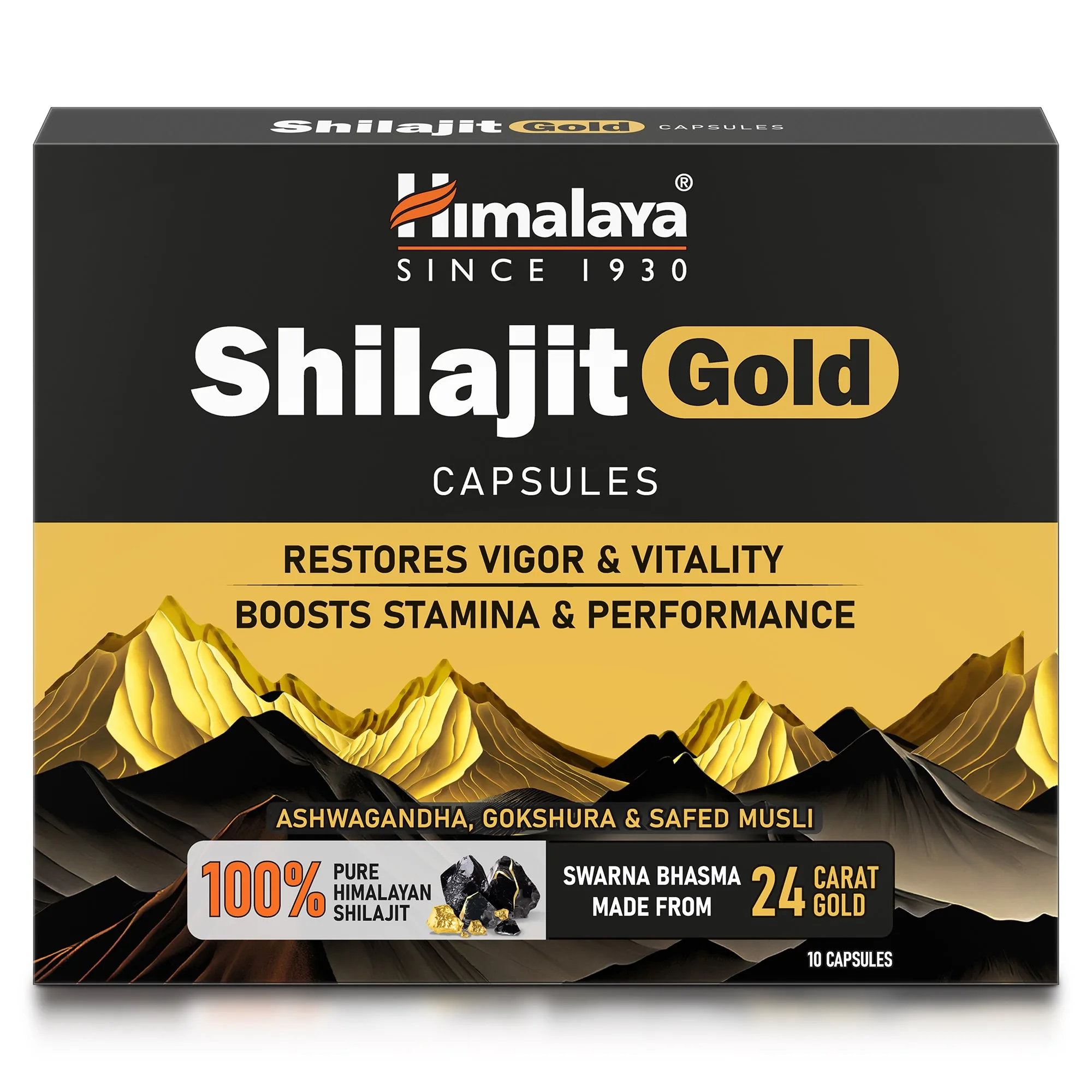 Himalaya Herbals Shilajit Gold Capsules