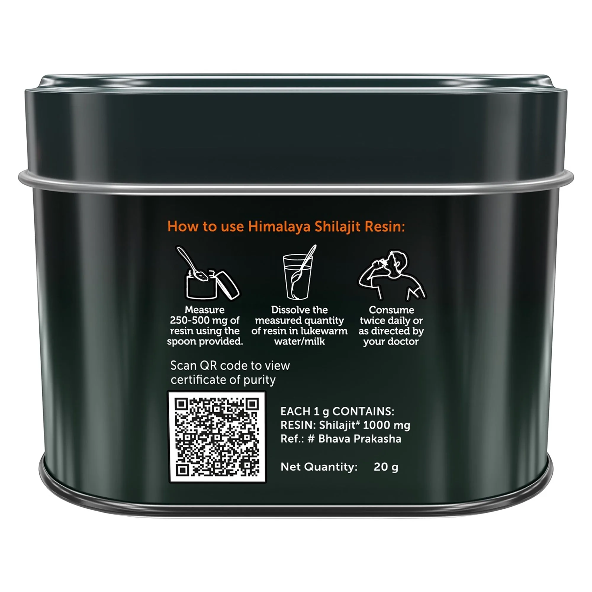Himalaya Herbals SJ Resin | Pure Himalayan Shilajit | Stamina & Vitality Support-2