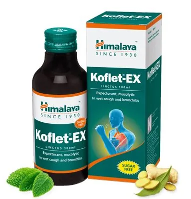 Himalaya Koflet-SF Linctus | Sugar-Free Herbal Cough Syrup | Soothing Respiratory Support-2