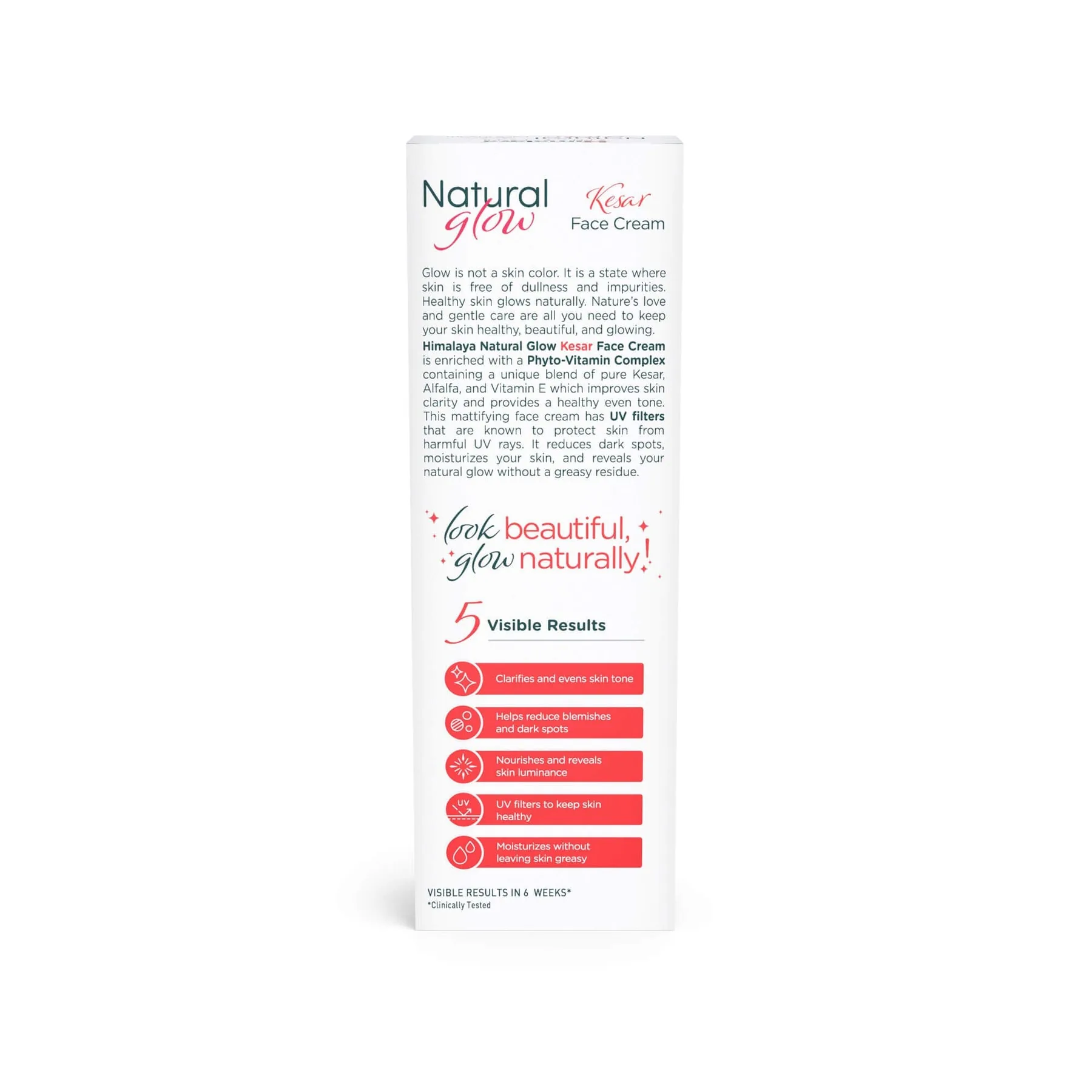 Himalaya Natural Glow Face Cream - Saffron | Mattifying Daily Moisturizer | Even Tone and UV Protection-2
