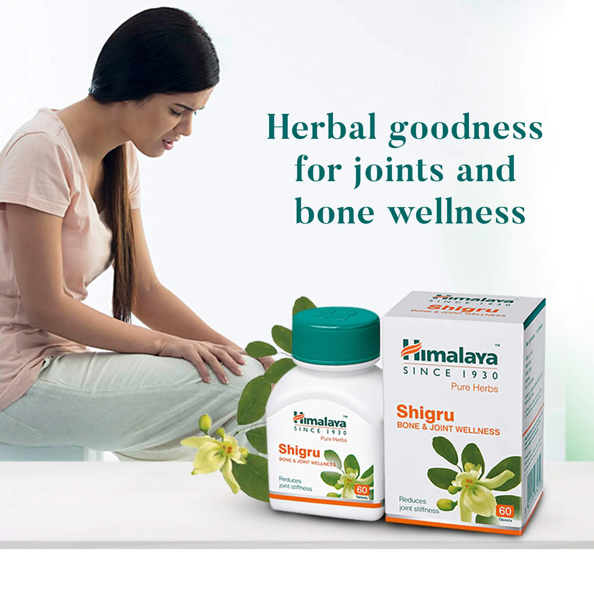 Himalaya Herbals Shigru | Ayurvedic Joint Support | Pure Moringa Leaf Extract-3