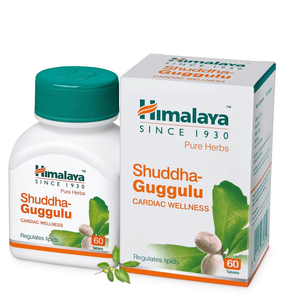 Himalaya Wellness Shuddha Guggulu Regulates Lipids