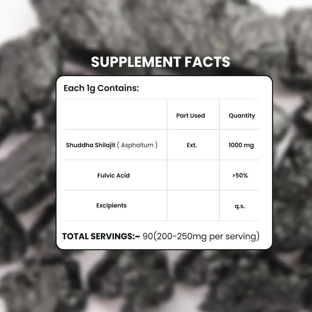 Himalayan Organics 100% Pure Sj / Sj Resin | Pure Himalayan Shilajit | Natural Strength & Stamina Booster-2