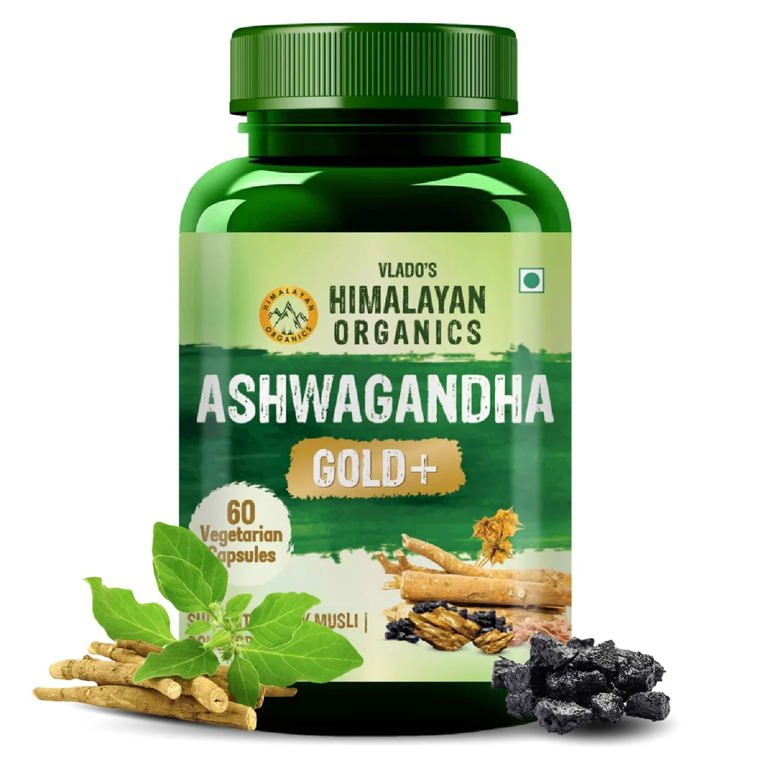 Himalayan Organics Ashwagandha Gold Capsules