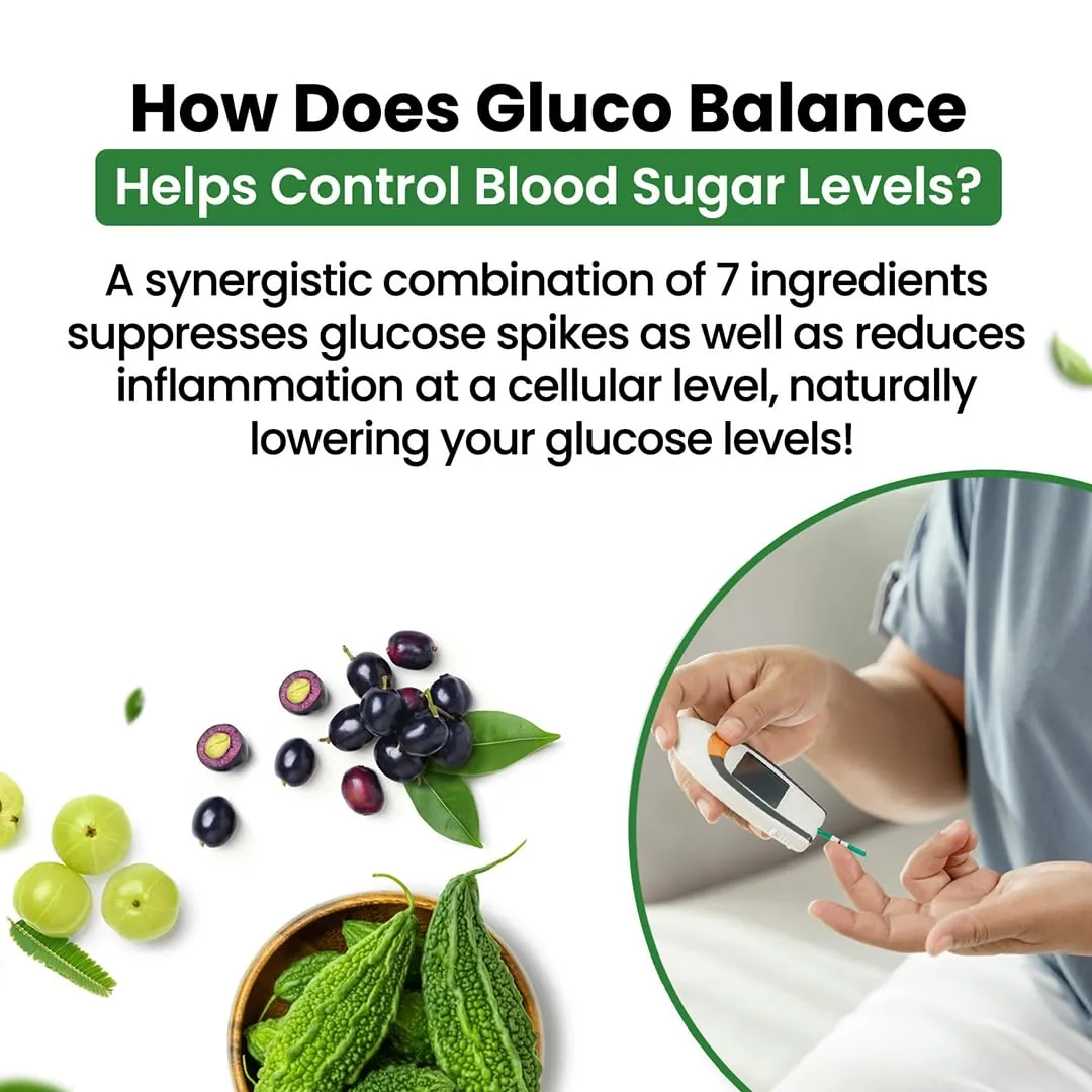 Himalayan Organics Gluco Balance Tablets | Plant-Based Blood Sugar Support | Herbal Metabolic Wellness Formula-6