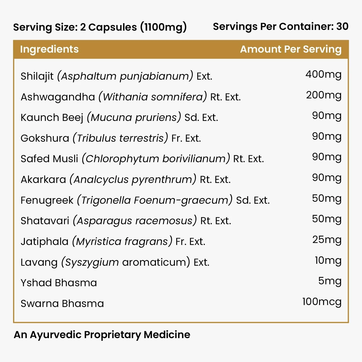 Himalayan Organics Pure SJ Gold Capsules | Ayurvedic Vitality Supplement | Shilajit & Gold Bhasma for Strength-2