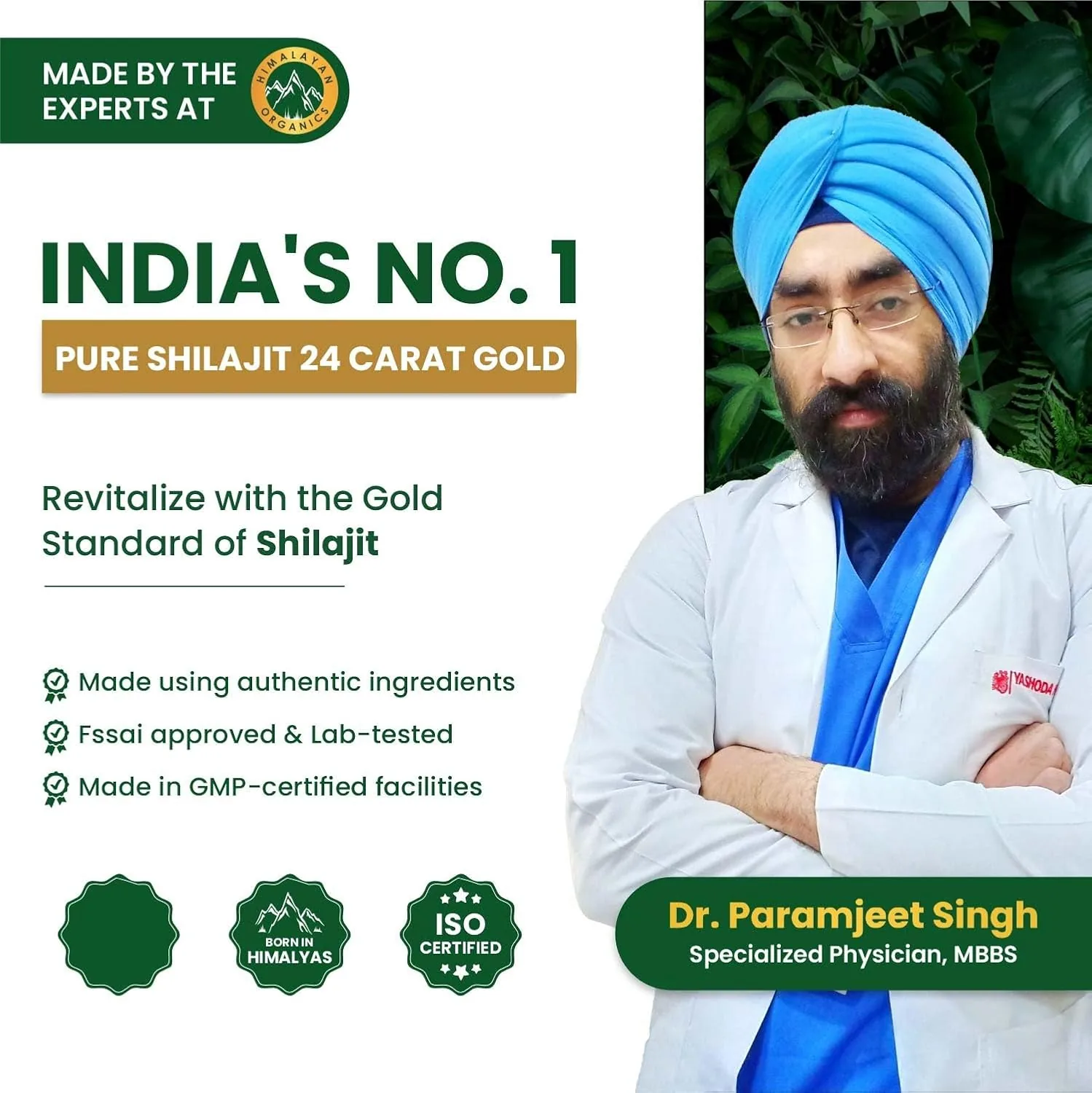 Himalayan Organics Pure SJ Gold Capsules | Ayurvedic Vitality Supplement | Shilajit & Gold Bhasma for Strength-8