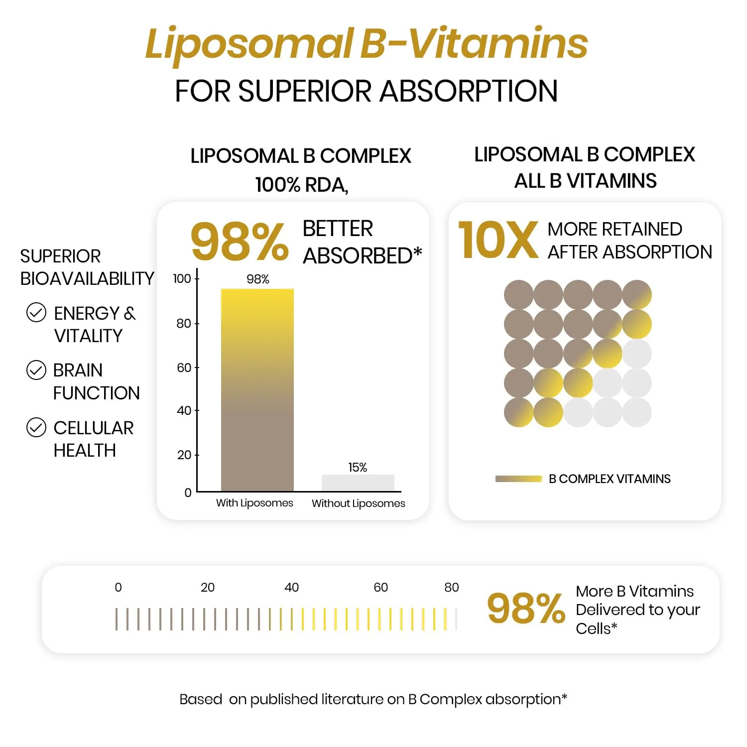 Himalayan Organics Vitamin B Complex | Vegan Dietary Supplement | Cognitive & Energy Support-4