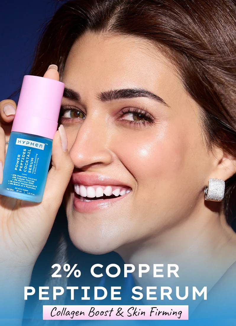 Hyphen 10% Power Peptide Cocktail Serum | Multi-Peptide Face Serum | Firming and Plumping Formula-4