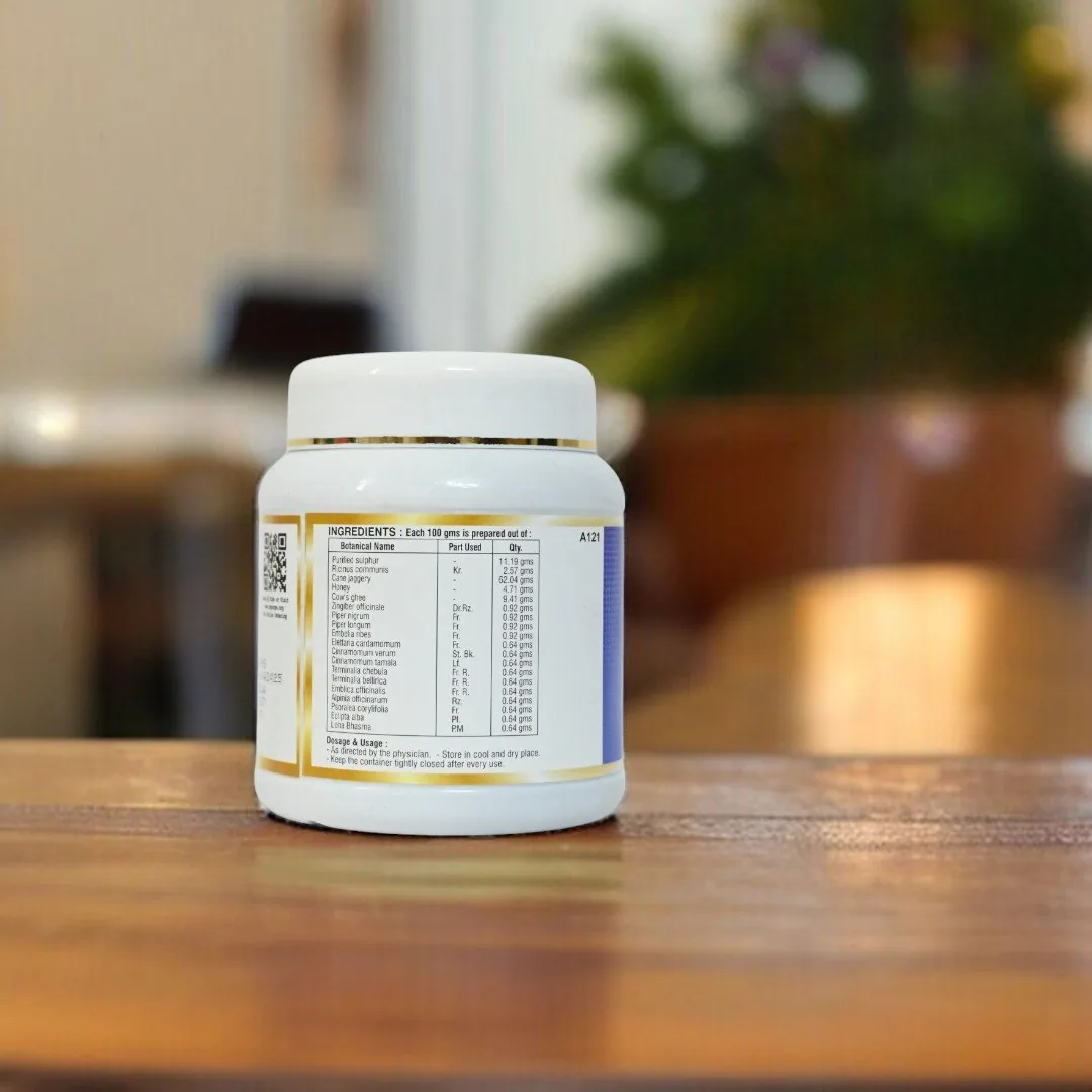 Impcops Ayurveda Gandhaka Rasayanam | Purified Sulfur Supplement | Skin & Immunity Support-2