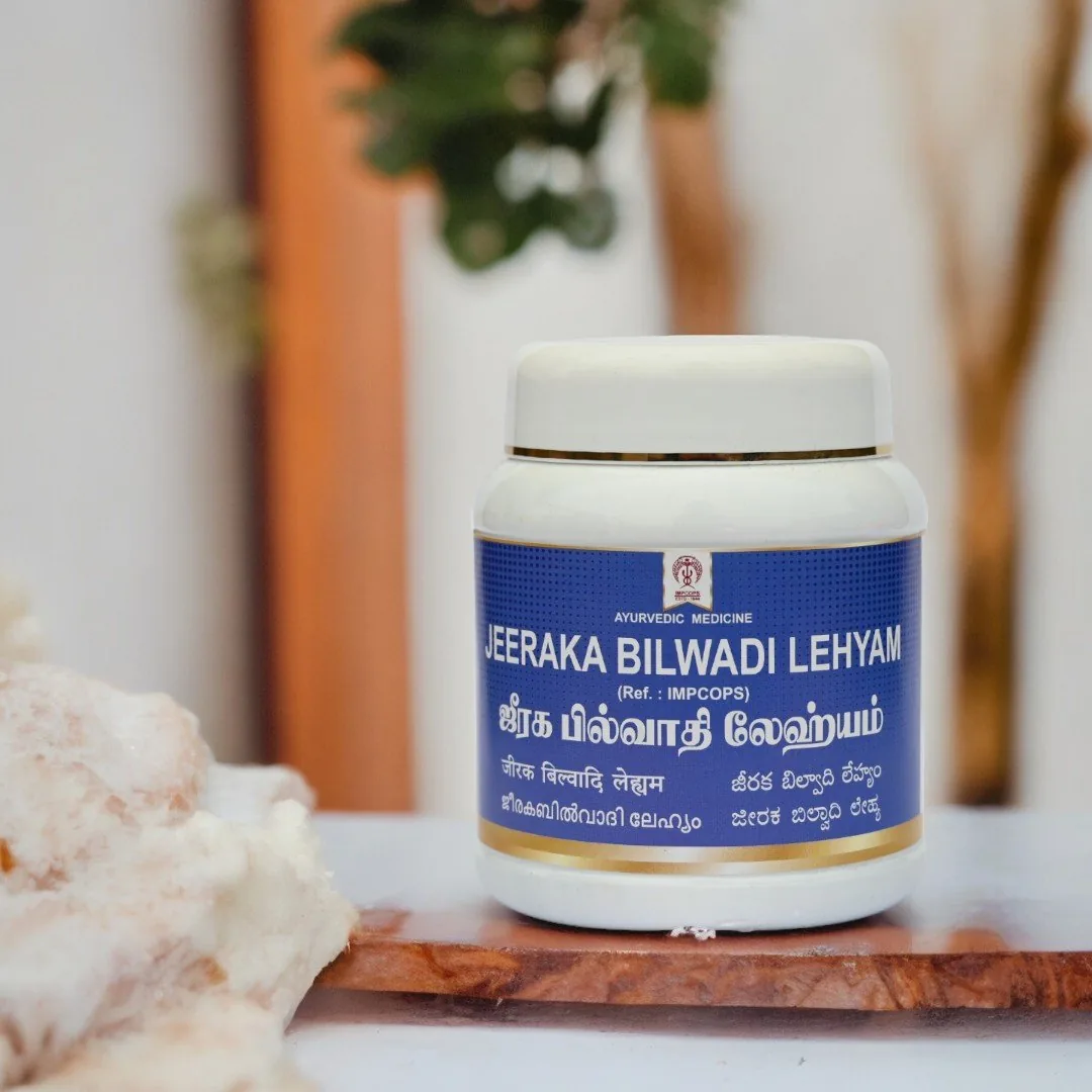 Impcops Ayurveda Jeeraka Bilwadi Lehyam | Traditional Digestive Herbal Jam | Natural Gut Health Support-2