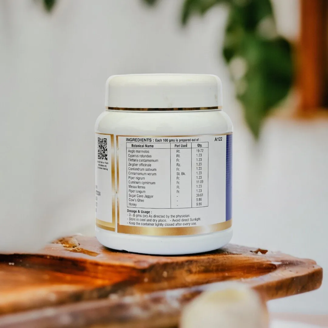 Impcops Ayurveda Jeeraka Bilwadi Lehyam | Traditional Digestive Herbal Jam | Natural Gut Health Support-3